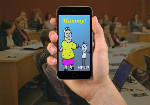 ‘Mummy!’ app helps university freshers cope with life